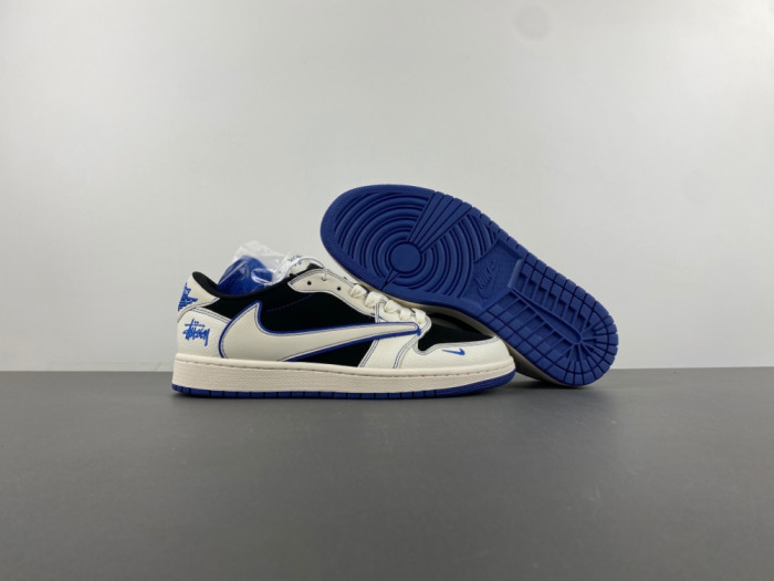 Fragment x Travis Scott x Supreme Air Jordan 1 Low SJ2068-127